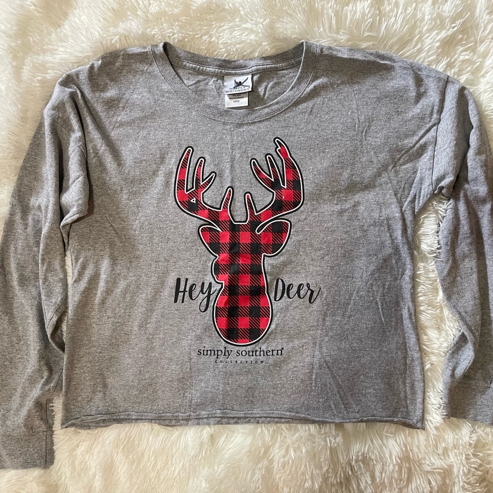 Christmas crop top